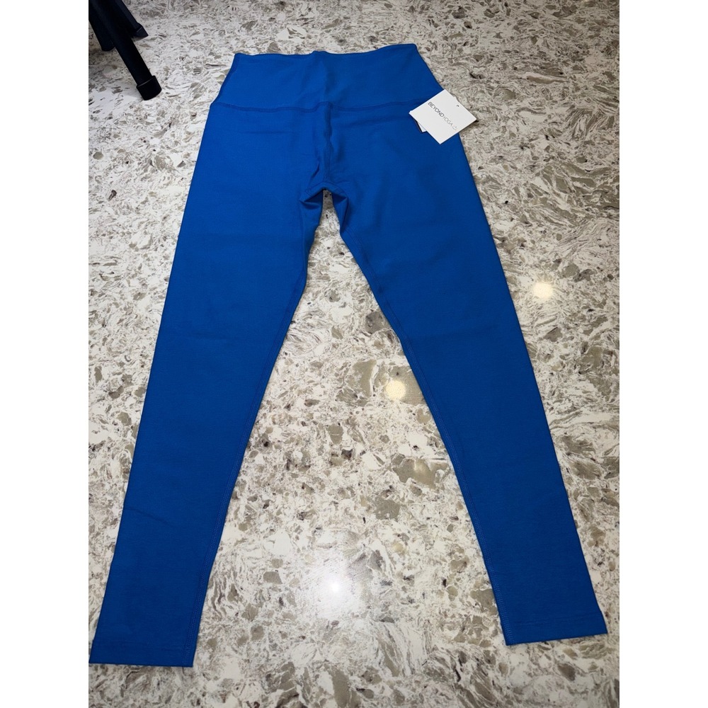Beyond Yoga Spacedye High Waisted Midi Leggings Blue Heather Size L